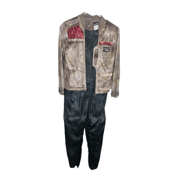STAR WARS FINN CHILD Force Awakens Episode 7 Boys Size 8-10 Halloween Costume - Picture 2 of 10